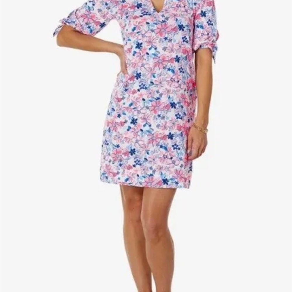 Lilly Pulitzer Dress. Party Like a Lobstar Print. Size small. Worn once.